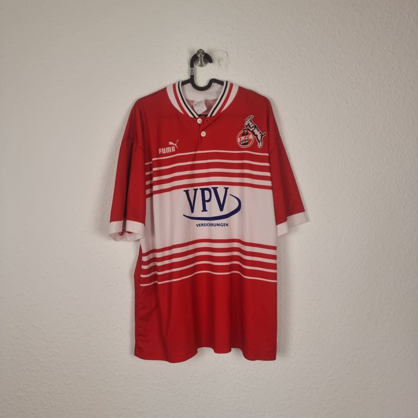Trikot - 1. FC Köln - Matthias Scherz - 1999/2000 - XL - Heim
