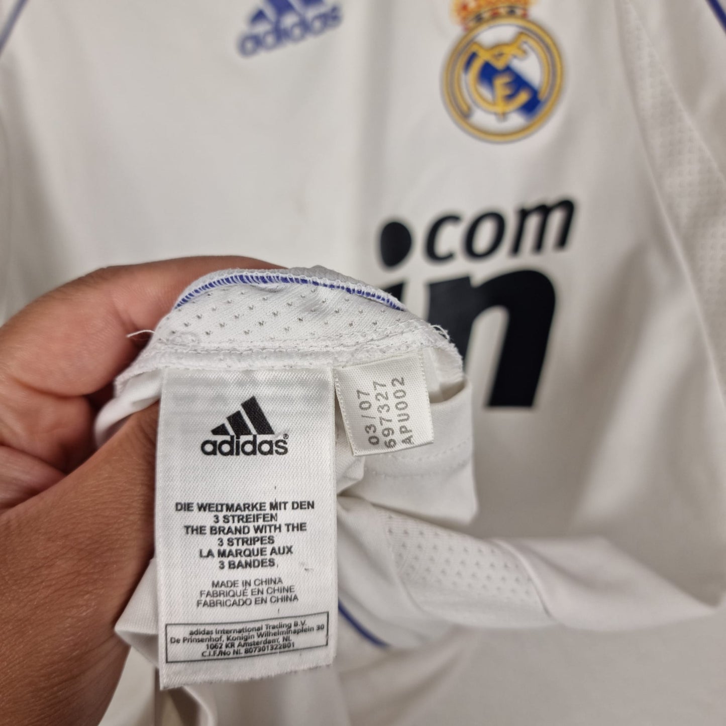 Trikot - Real Madrid - 2007/2008 - M - Heim