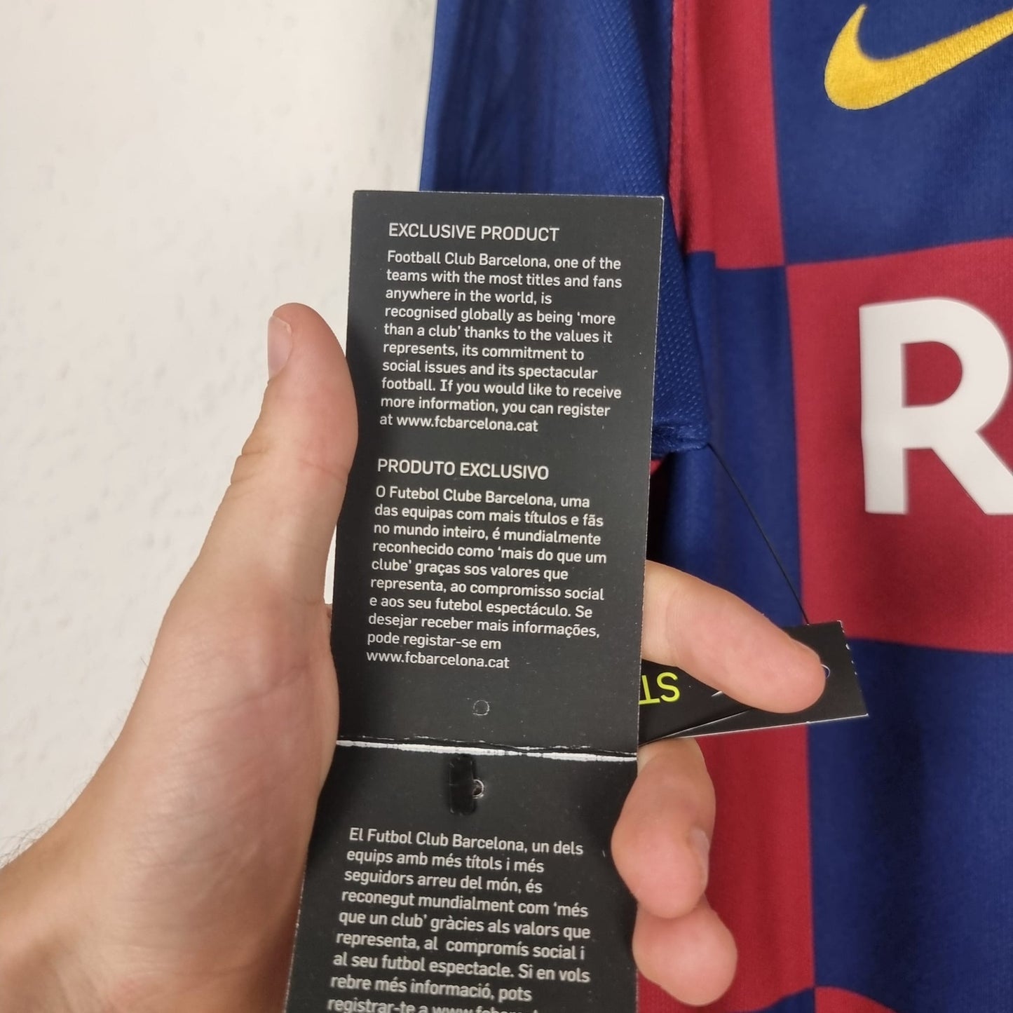 Trikot - FC Barcelona - Lionel Messi - 2019/2020 - S - Neu - Heim