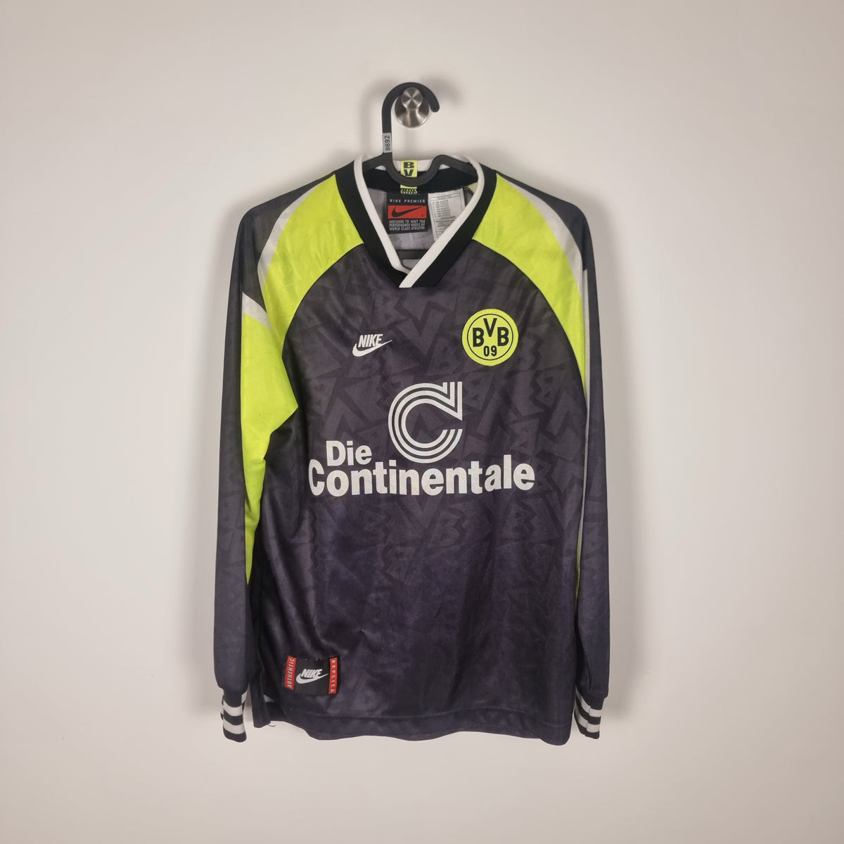 Trikot - Borussia Dortmund - 1995/1996 - Gr. 164 - Auswärts