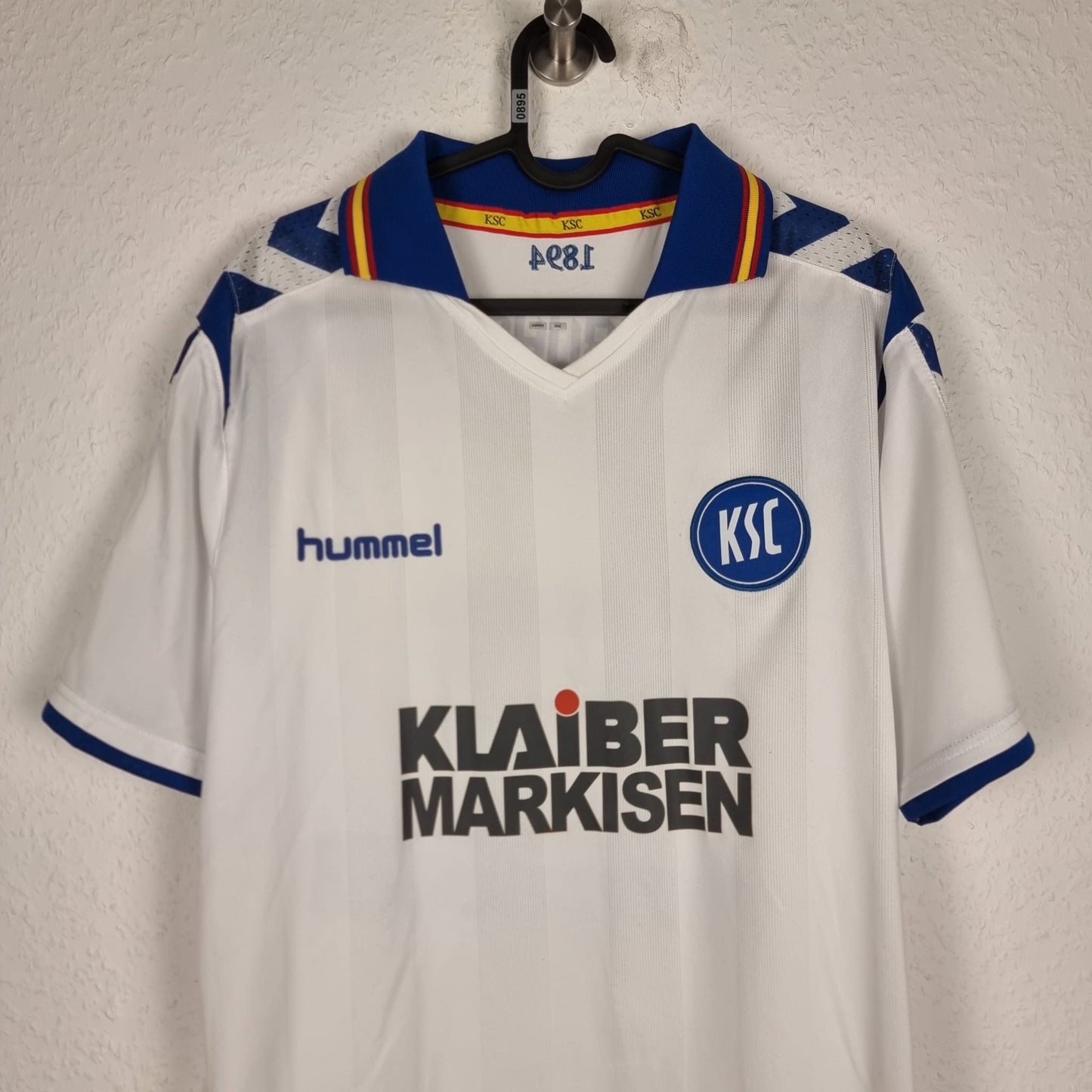 Trikot - Karlsruher SC - Jan Mauersberger - 2012/2013 - XL - Auswärts