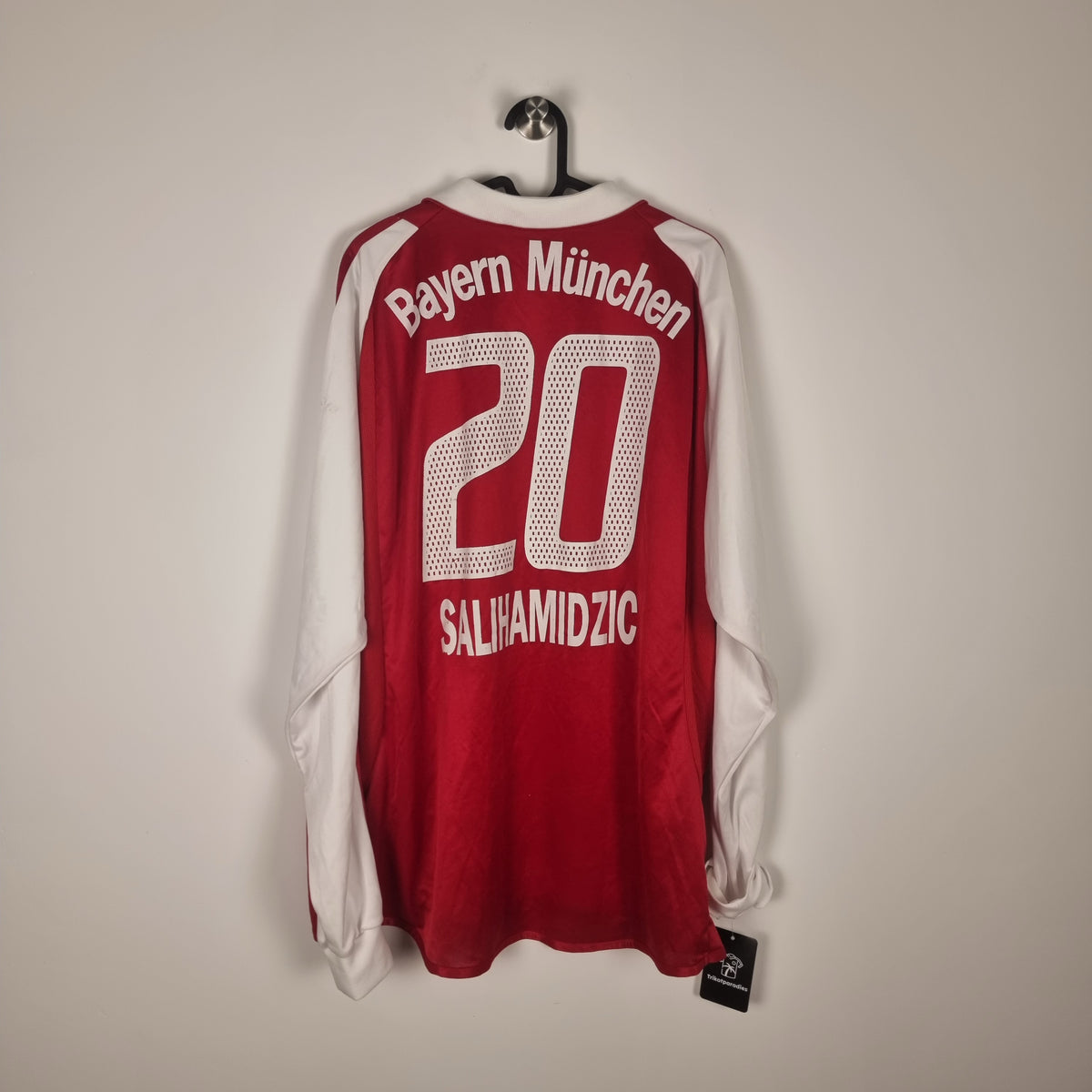 Trikot - FC Bayern München - Hasan Salihamidžić - 2003/2004 - XL - Heim - matchworn