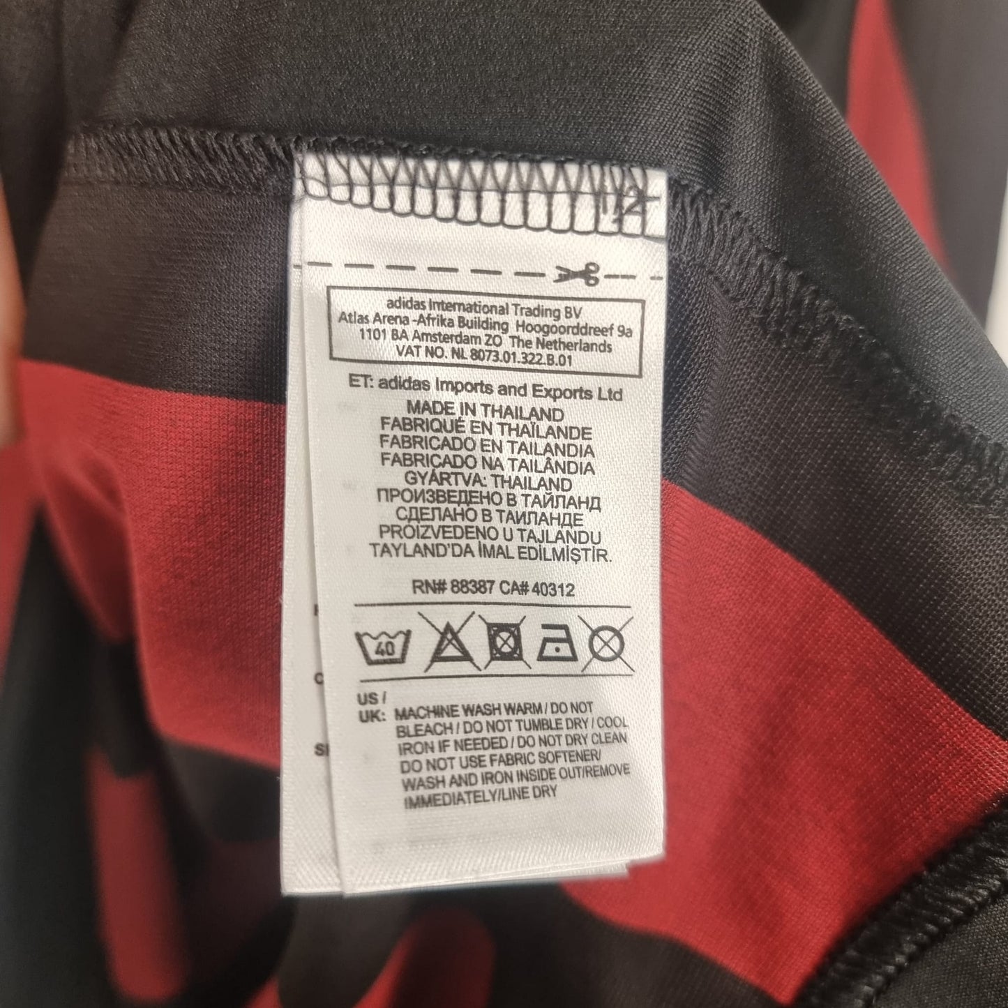 Trikot - AC Mailand - 2015/2016 - XXL - Heim