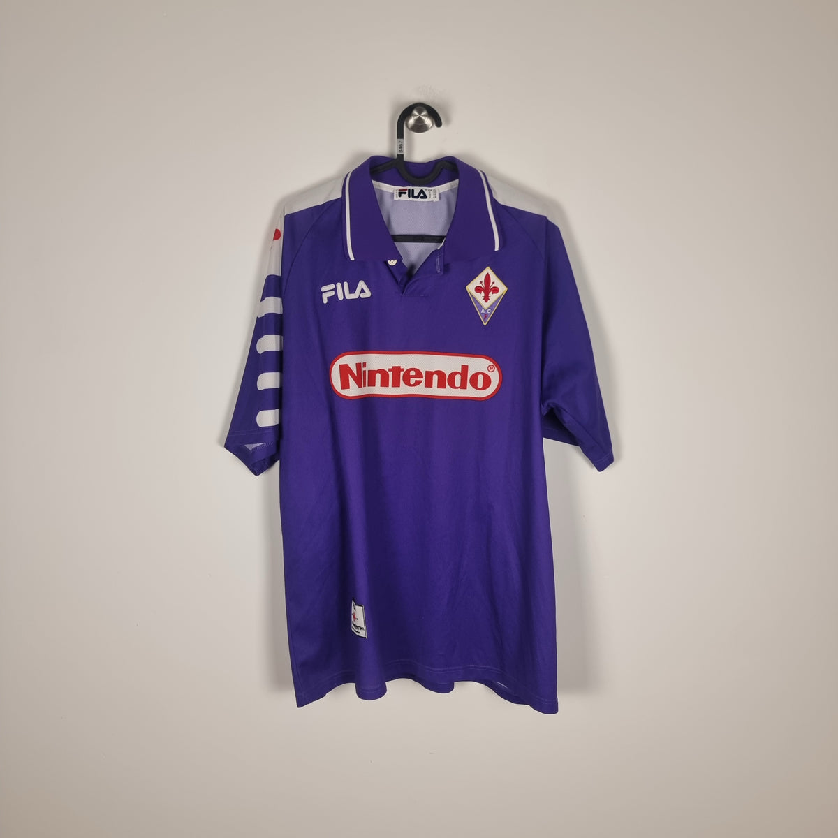 Trikot - ACF Fiorentina - Edmundo - 1998/1999 - XL - Heim