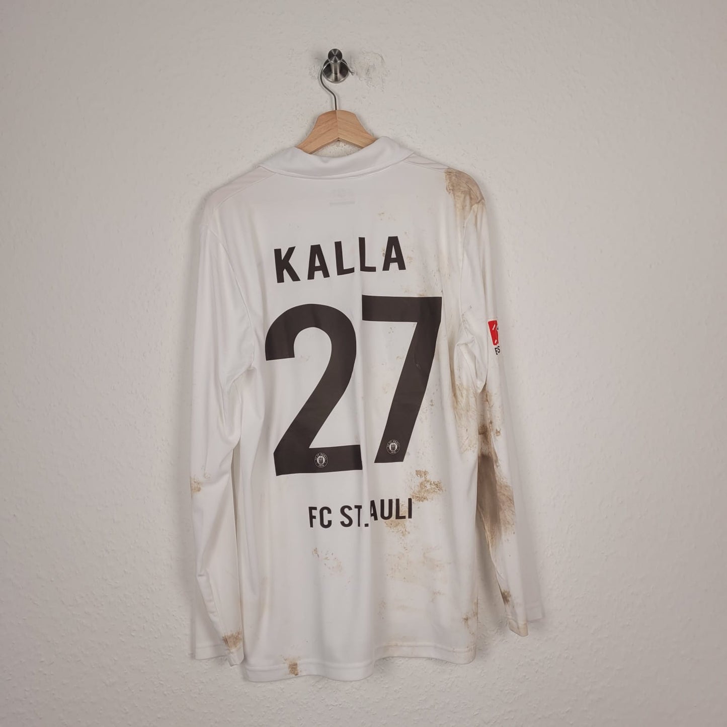 Trikot - FC St. Pauli - Jan-Philipp Kalla - 2011/2012 - L - matchworn mit Zertifikat - Auswärts