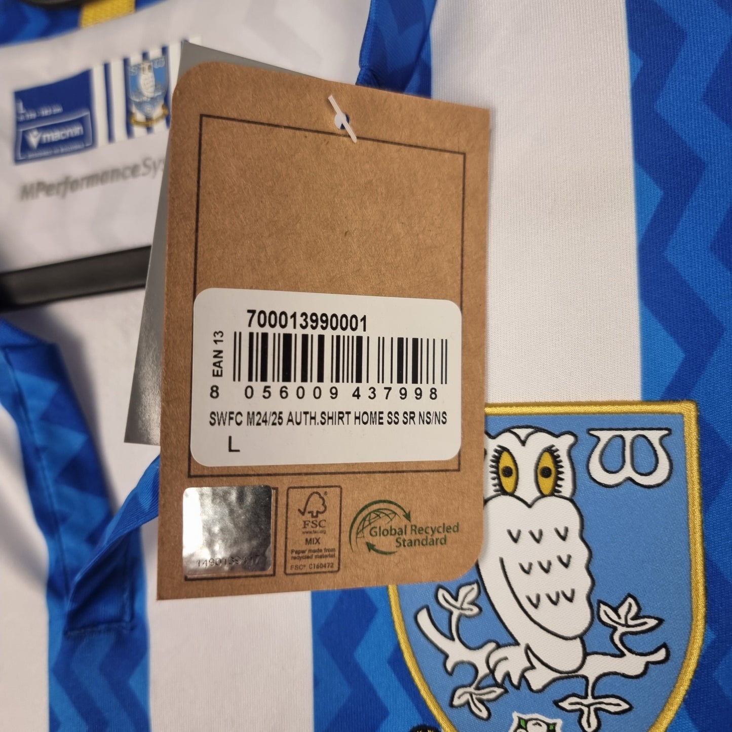 Trikot - Sheffield Wednesday - 2024/2025 - L - Heim - Neu