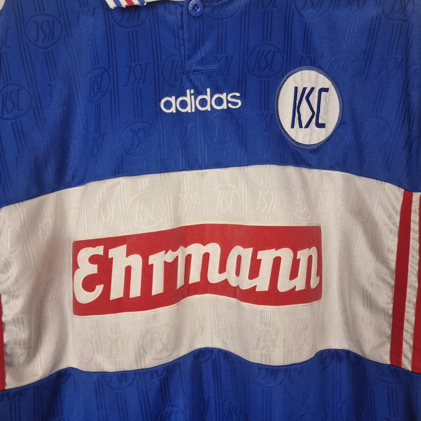 Trikot - Karlsruher SC - Guido Buchwald - 1997/1998 - XL - Auswärts