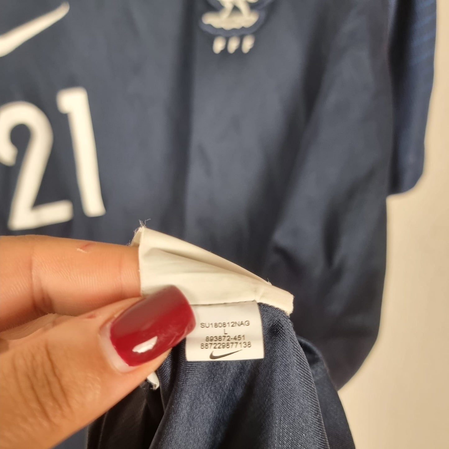 Trikot - Frankreich - Laurent Koscielny - 2018 - L - Heim
