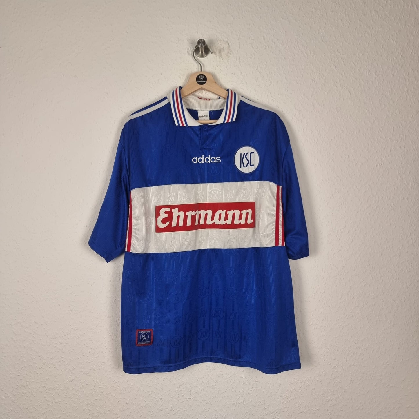 Trikot - Karlsruher SC - Guido Buchwald - 1997/1998 - XL - Auswärts
