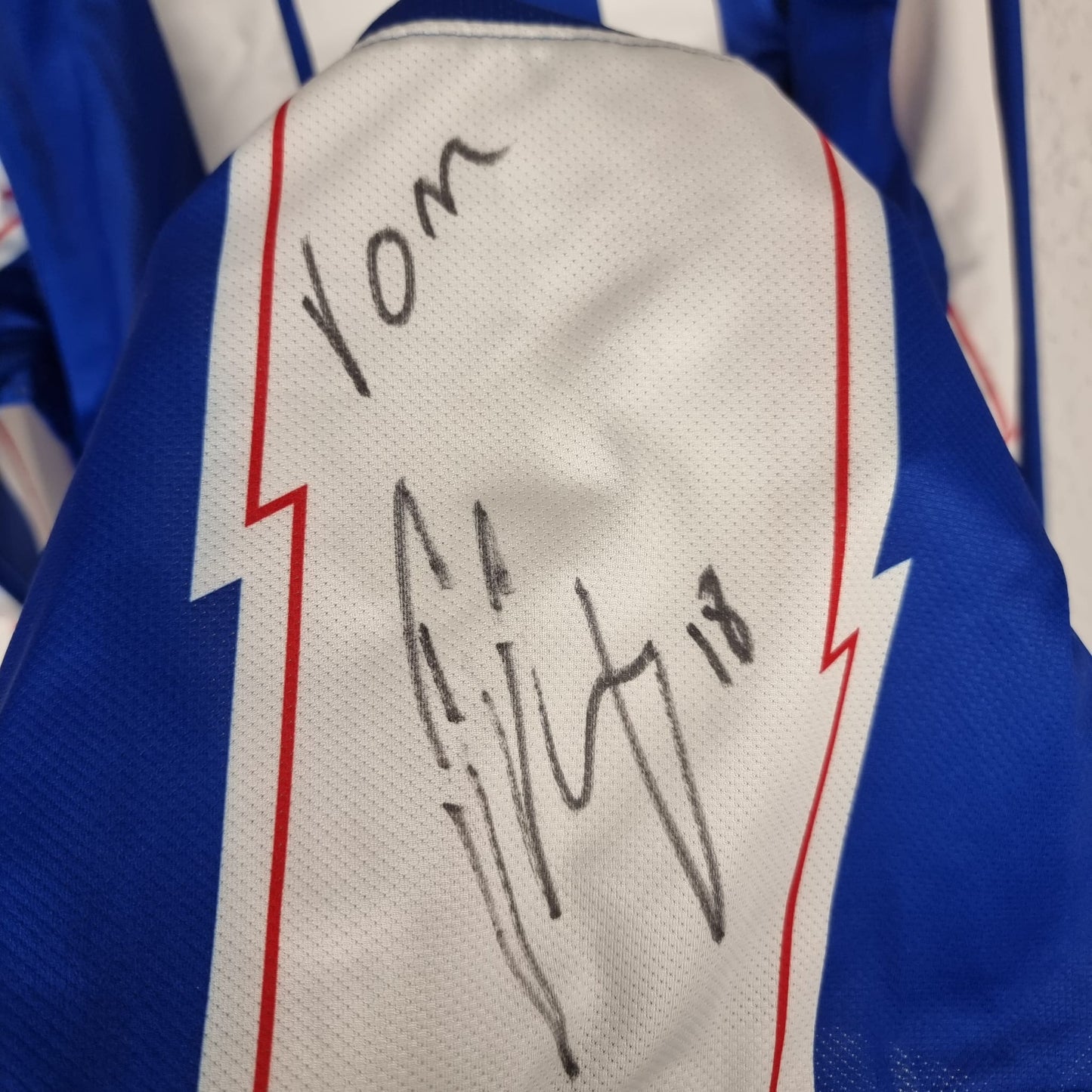 Jersey - Hertha BSC - Peter Niemeyer - 2010/2011 - L - Home - Matchworn