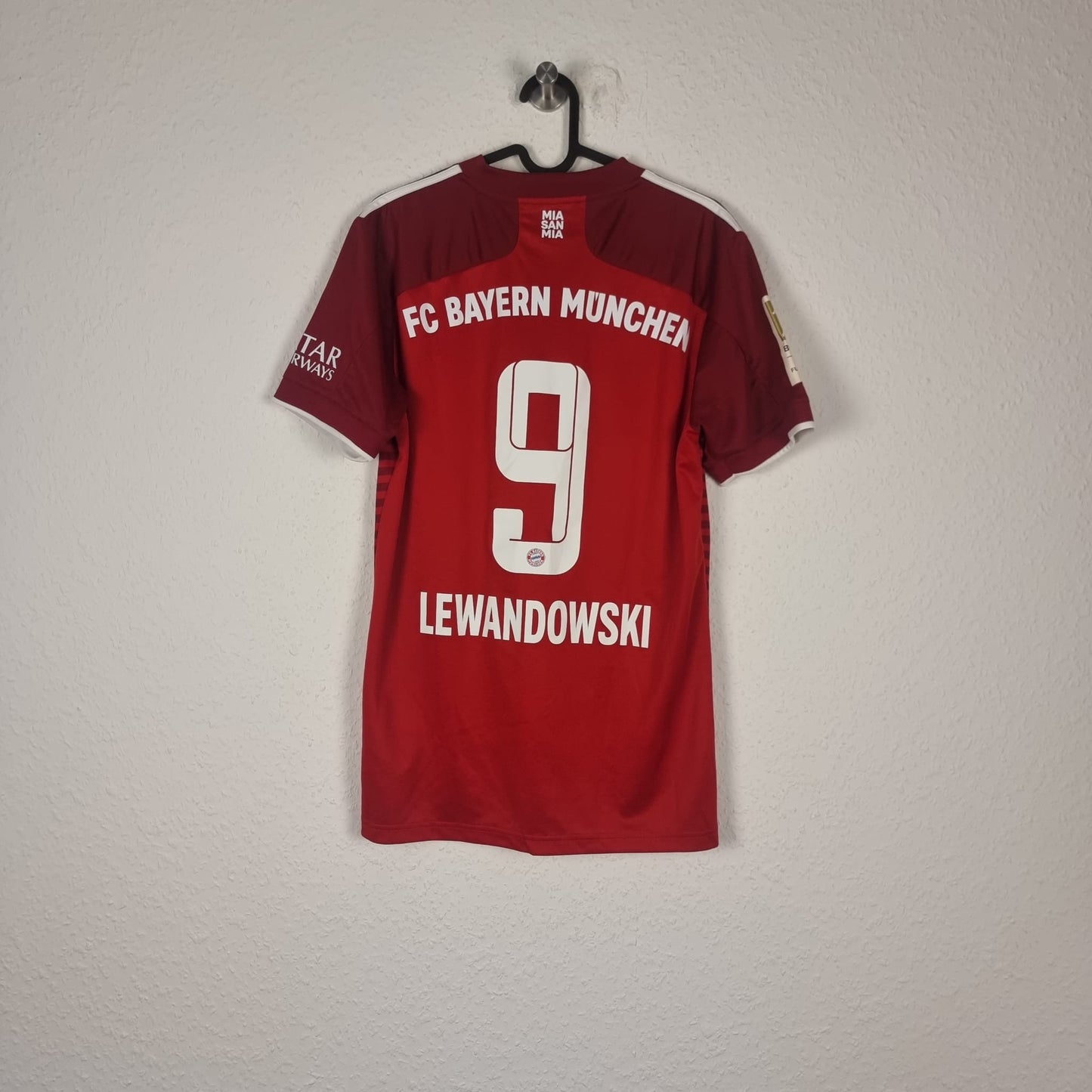 Trikot - FC Bayern München - Robert Lewandowski - 2021/2022 - S - Heim