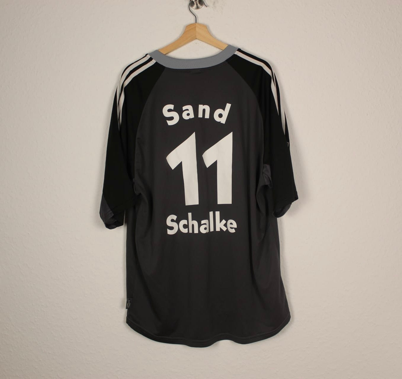 Trikot - FC Schalke 04 - Ebbe Sand - 2001/2002 - XXL - Auswärts