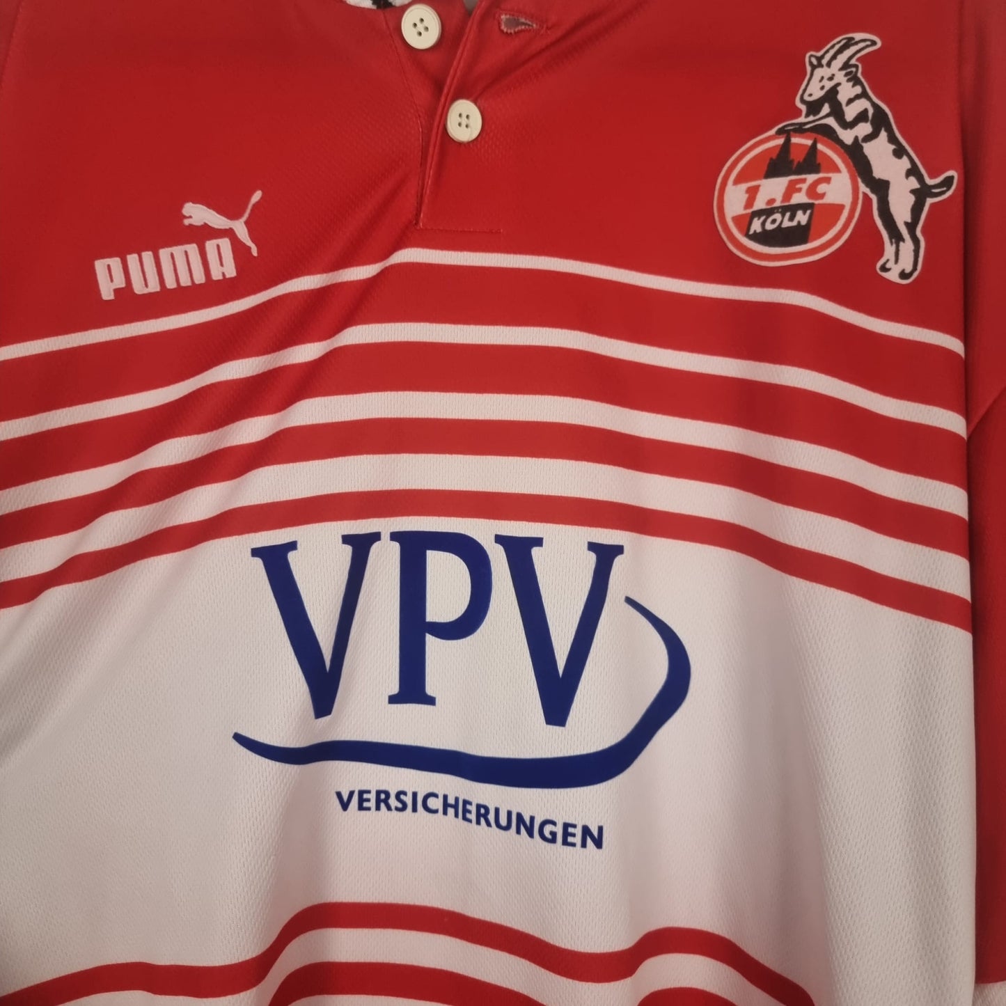 Trikot - 1. FC Köln - Matthias Scherz - 1999/2000 - XL - Heim