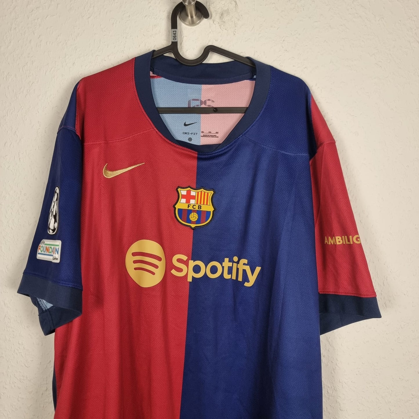 Trikot - FC Barcelona - Ronaldinho - 2024/2025 - 3XL - Heim