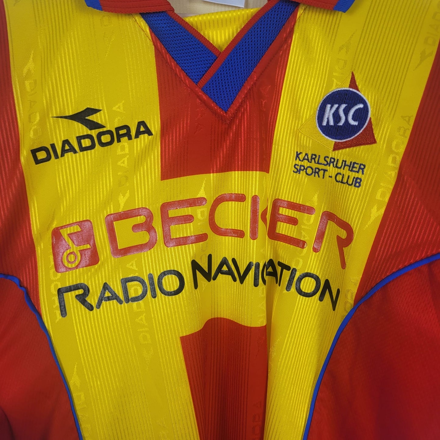 Trikot - Karlsruher SC - 1999/2000 - M - drittes