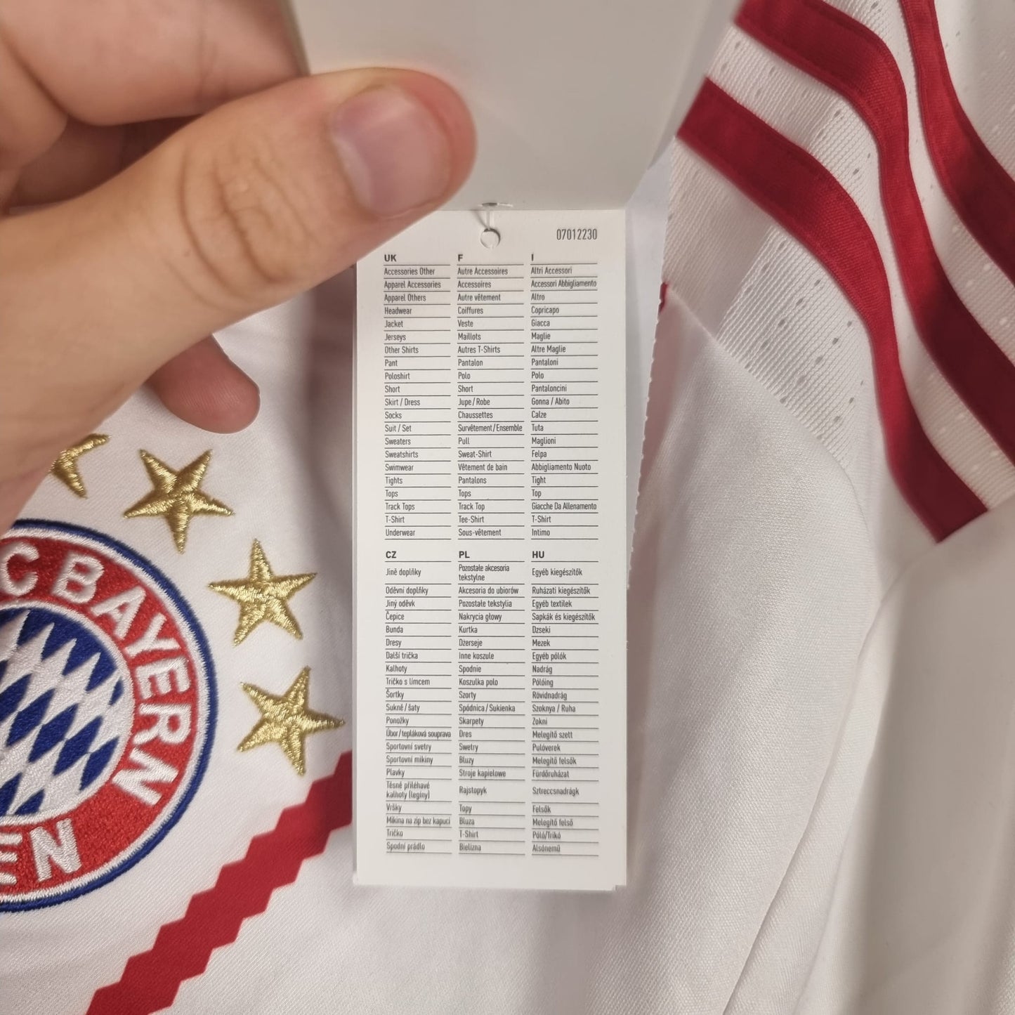 Trikot - FC Bayern München - Sebastian Rudy - 2017/2018 - XL - NEU - drittes