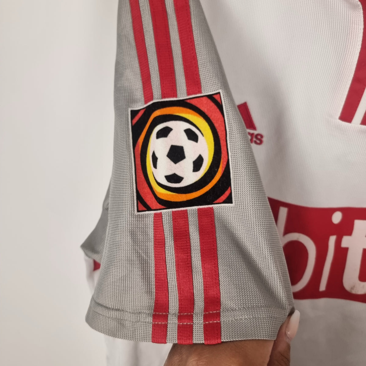 Trikot - VfB Stuttgart - Krasimir Balakov - 2000/2001 - XL - Auswärts - matchworn
