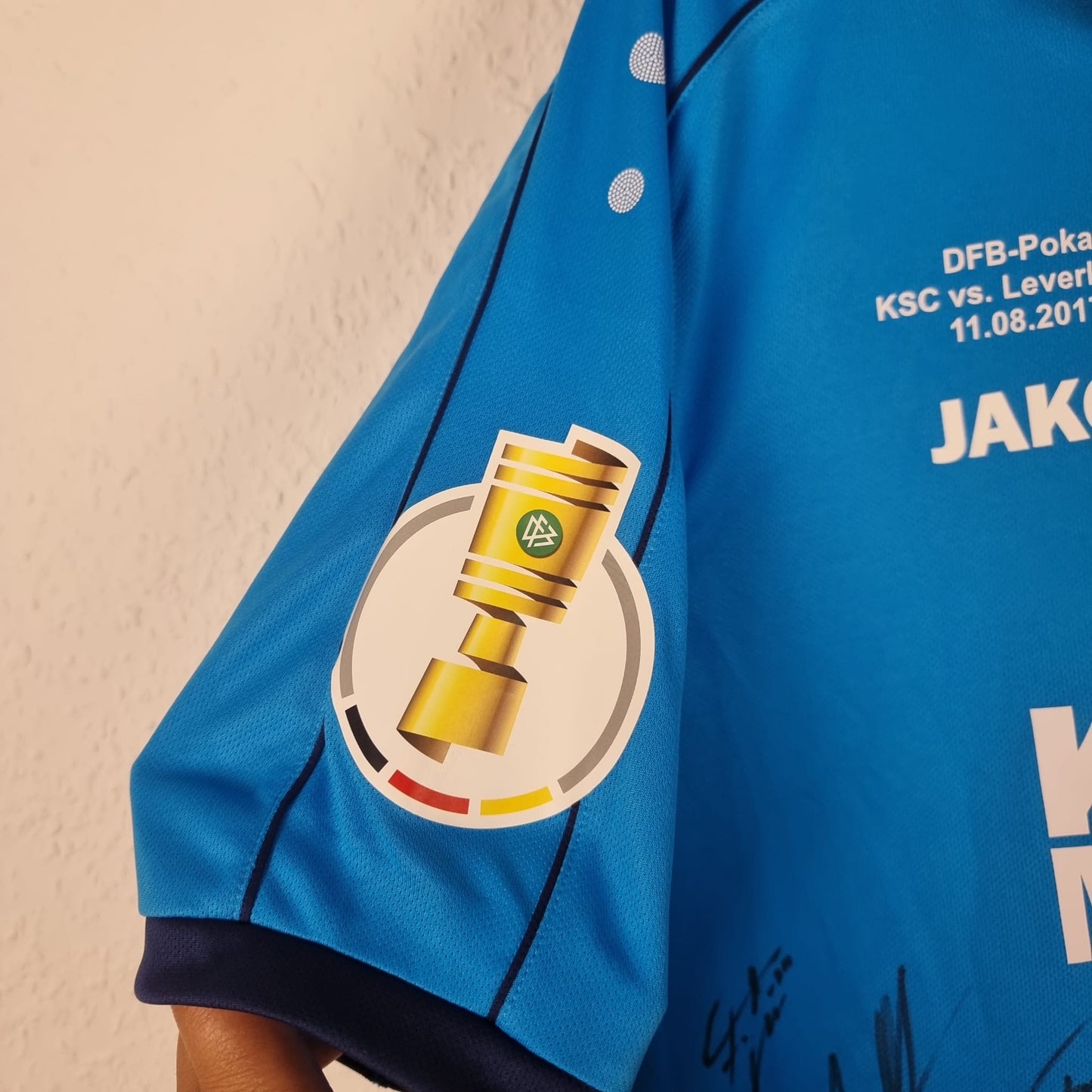 Sondertrikot - Karlsruher SC - 2017/2018 - L - teamsigniert