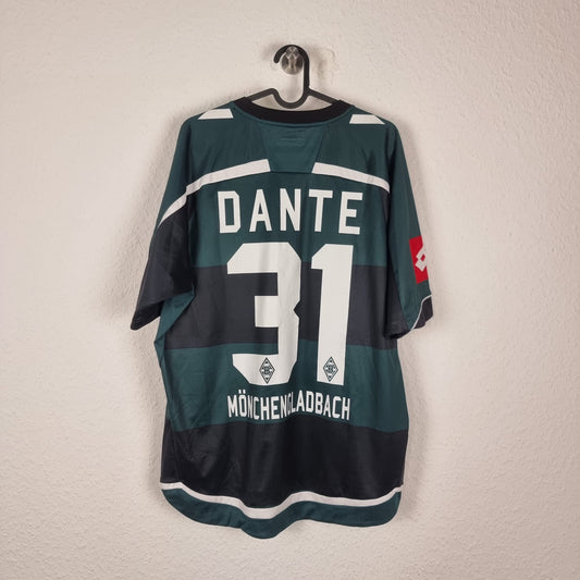 Trikot - Borussia Mönchengladbach - Dante - 2009/2010 - L - Auswärts
