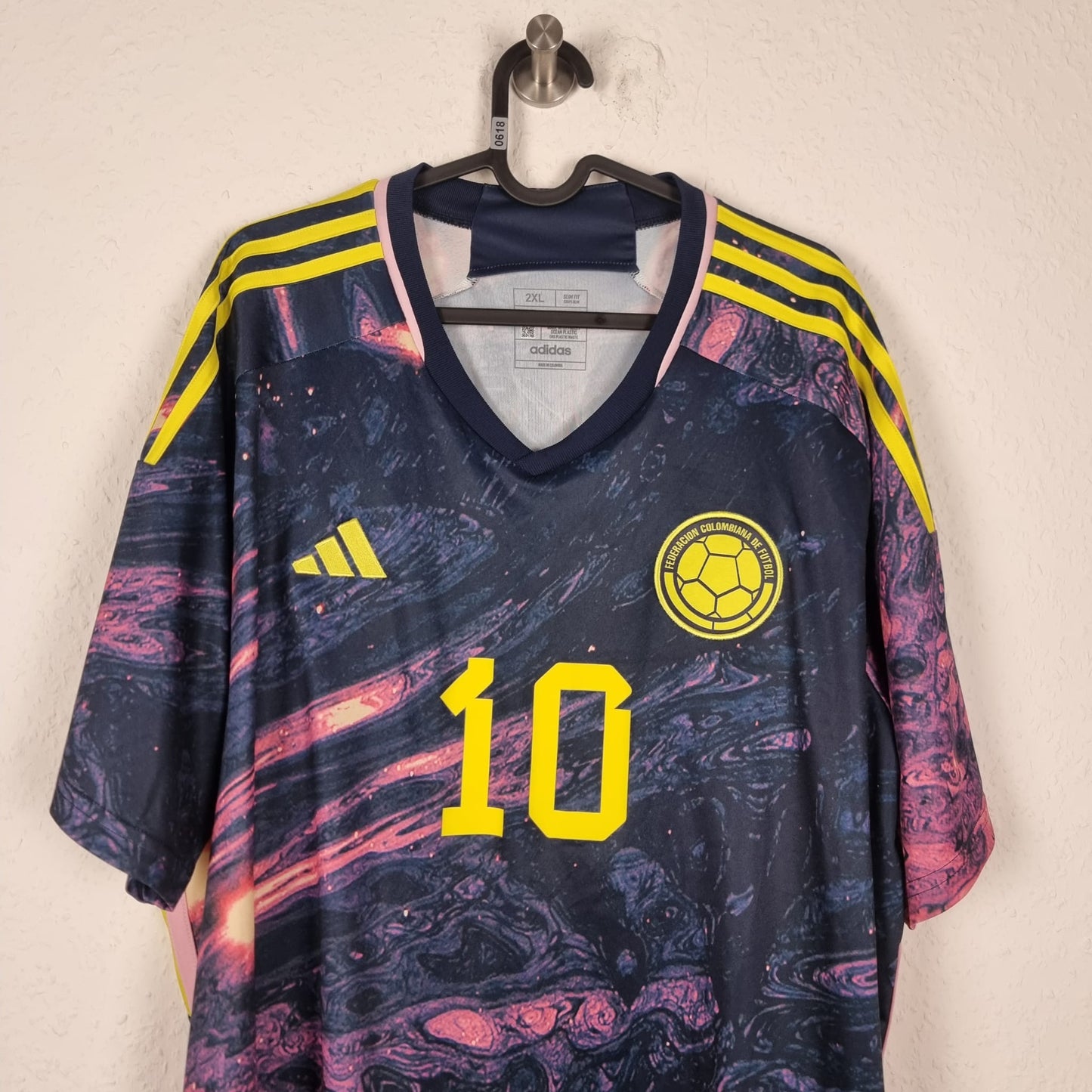 Trikot - James Rodriguez - Kolumbien - 2023 - XXL - Auswärts