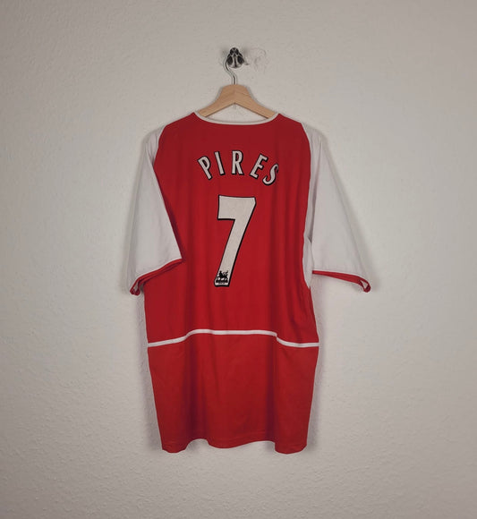 Trikot - FC Arsenal - Robert Pirès - 2002/2003 - XL - Heim