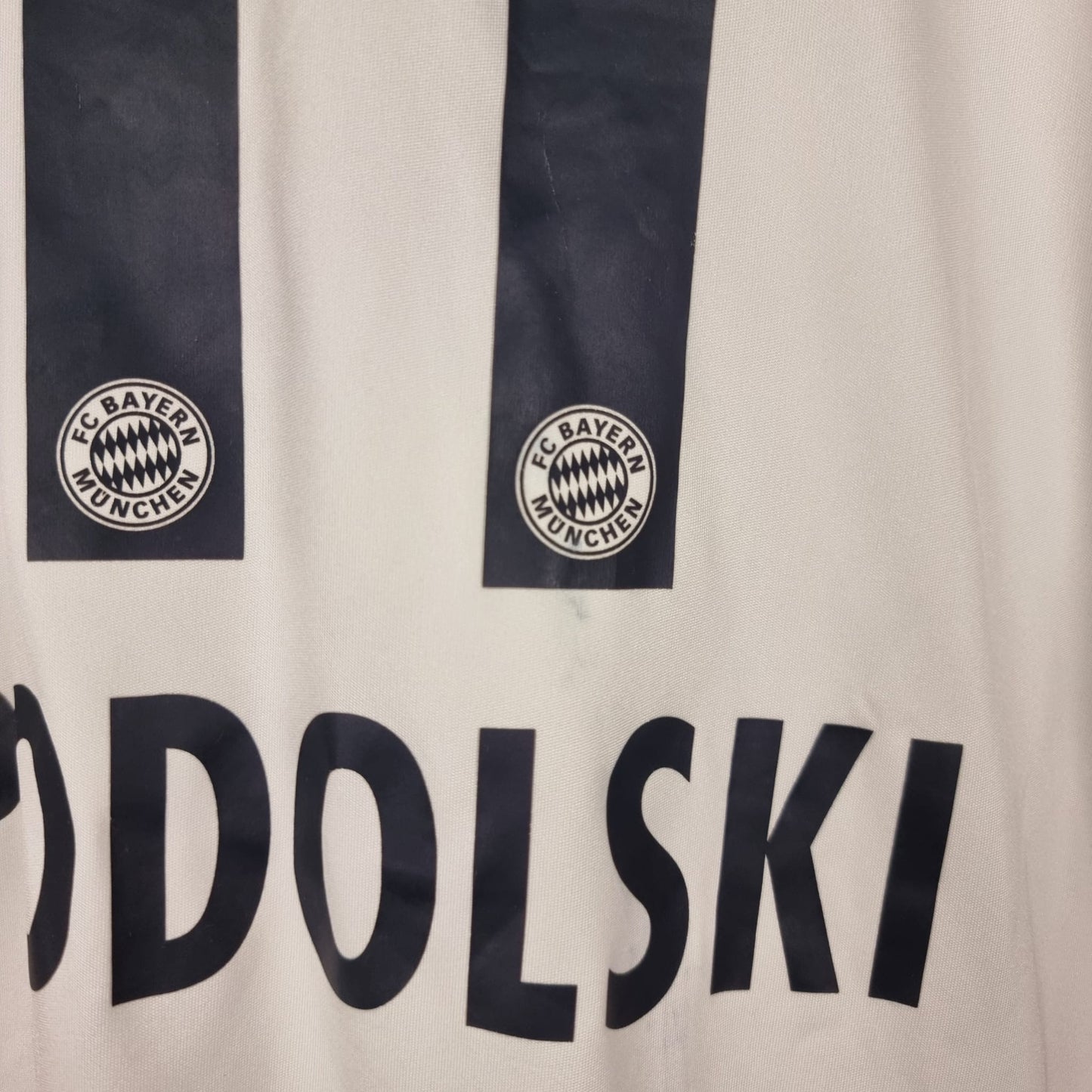 Trikot - FC Bayern München - Lukas Podolski - 2006/2007 - XXL - Auswärts