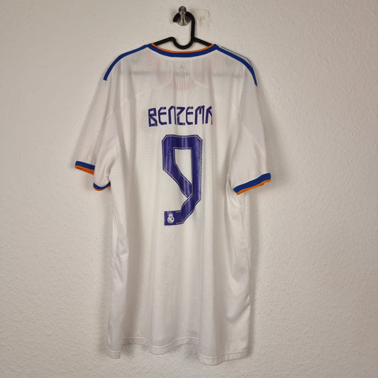 Trikot - Karim Benzema - Real Madrid - 2021/2022 - 3XL - Heim