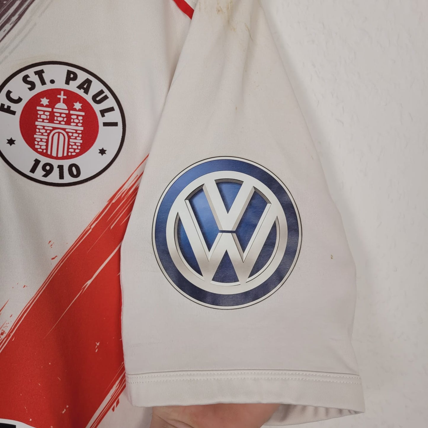 Trikot - FC St. Pauli - Sören Gonther - 2016/2017 - L - matchworn - Auswärts