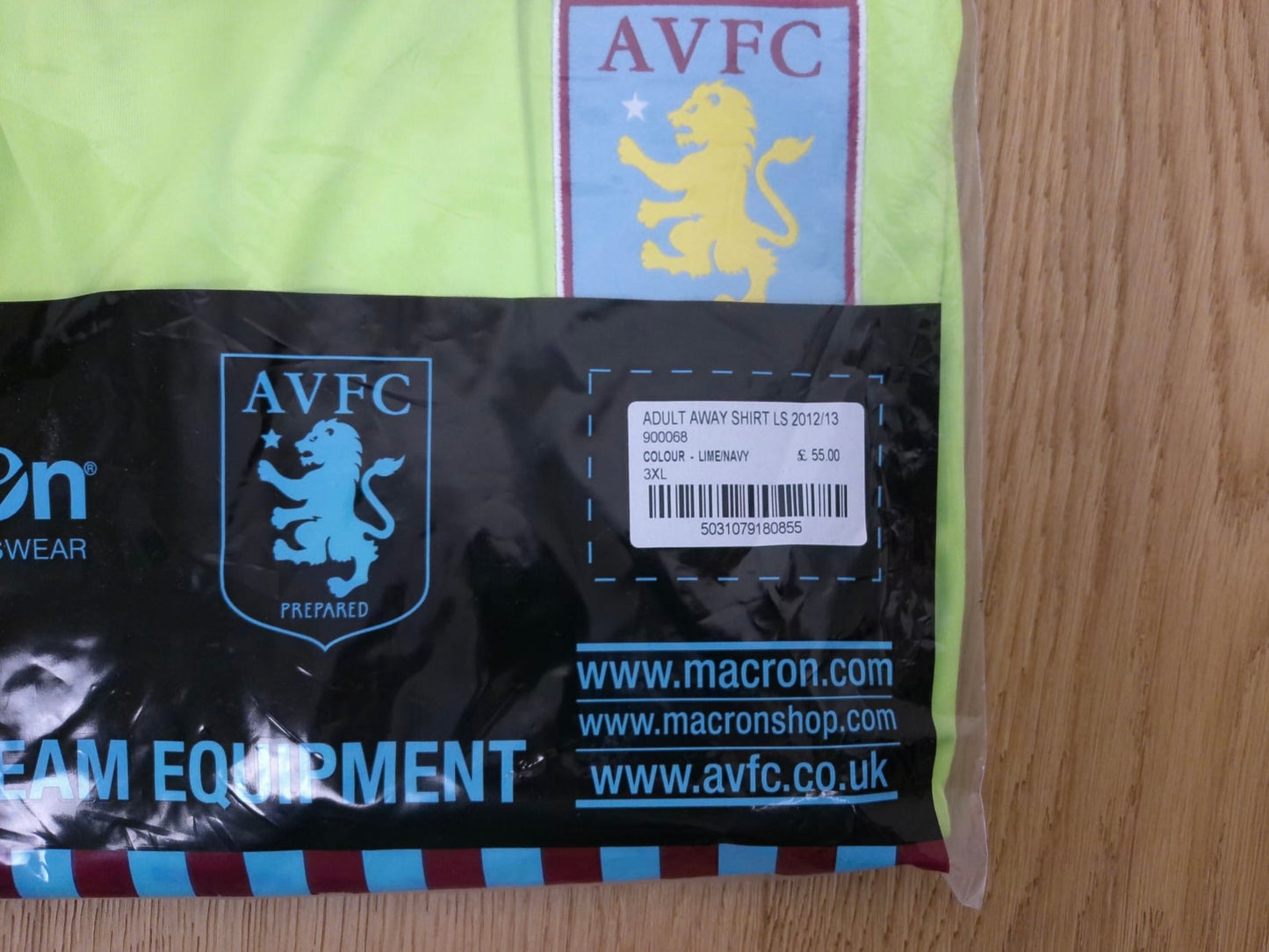 Trikot - Aston Villa - 2012/2013 - 4XL - Auswärts