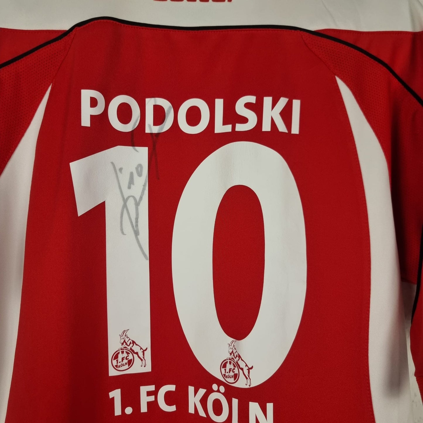 Trikot - Lukas Podolski - FC Köln - 2004/2005 - S - signiert - Heim