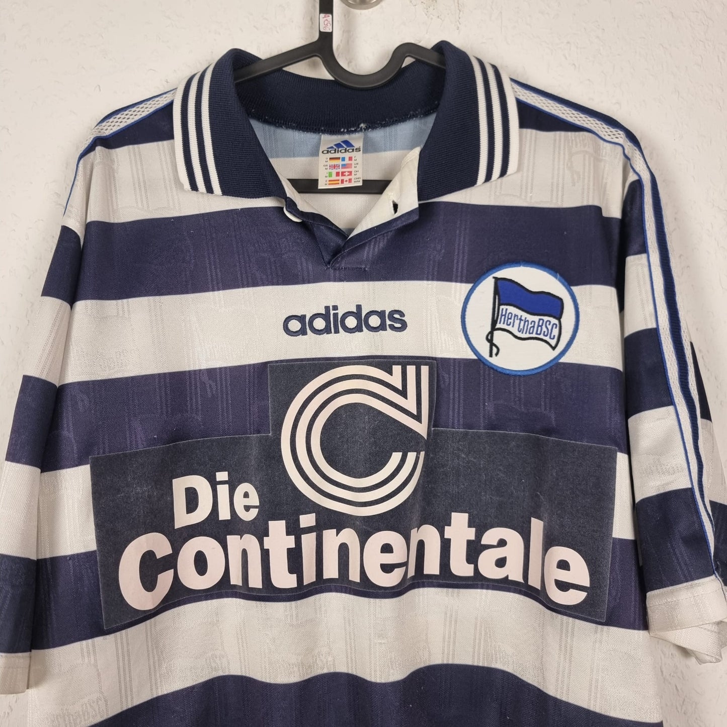 Trikot - Alphonse Tchami - Hertha BSC - 1997/1998 - M - Heim