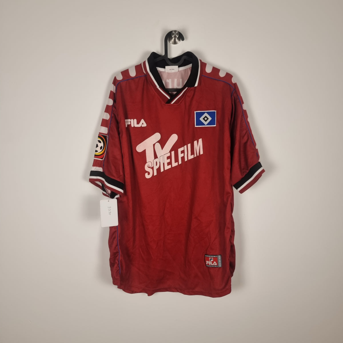 Trikot - Hamburger SV - Ingo Hertzsch - 2000/2001 - L - Auswärts - matchworn