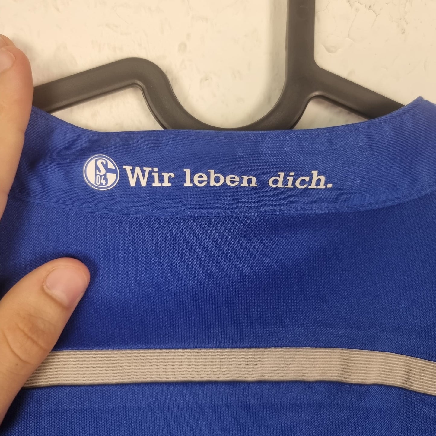 Trikot - FC Schalke 04 - Nabil Bentaleb - 2014/2015 - L - Heim