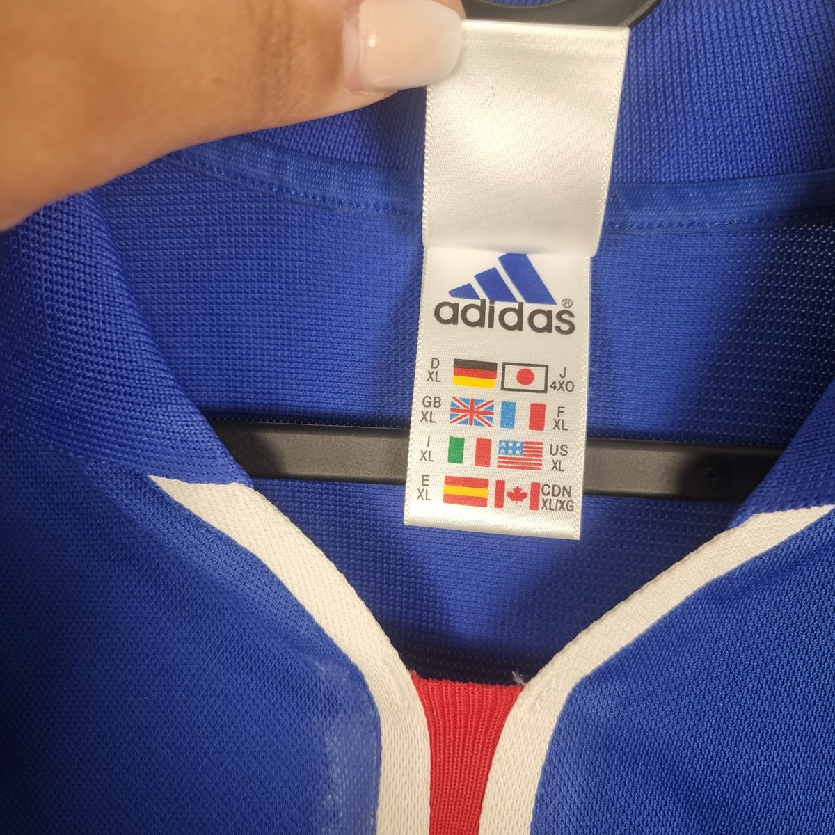 Jersey - France - Steve Marlet - 2000/2001 - XL - Home - match-worn