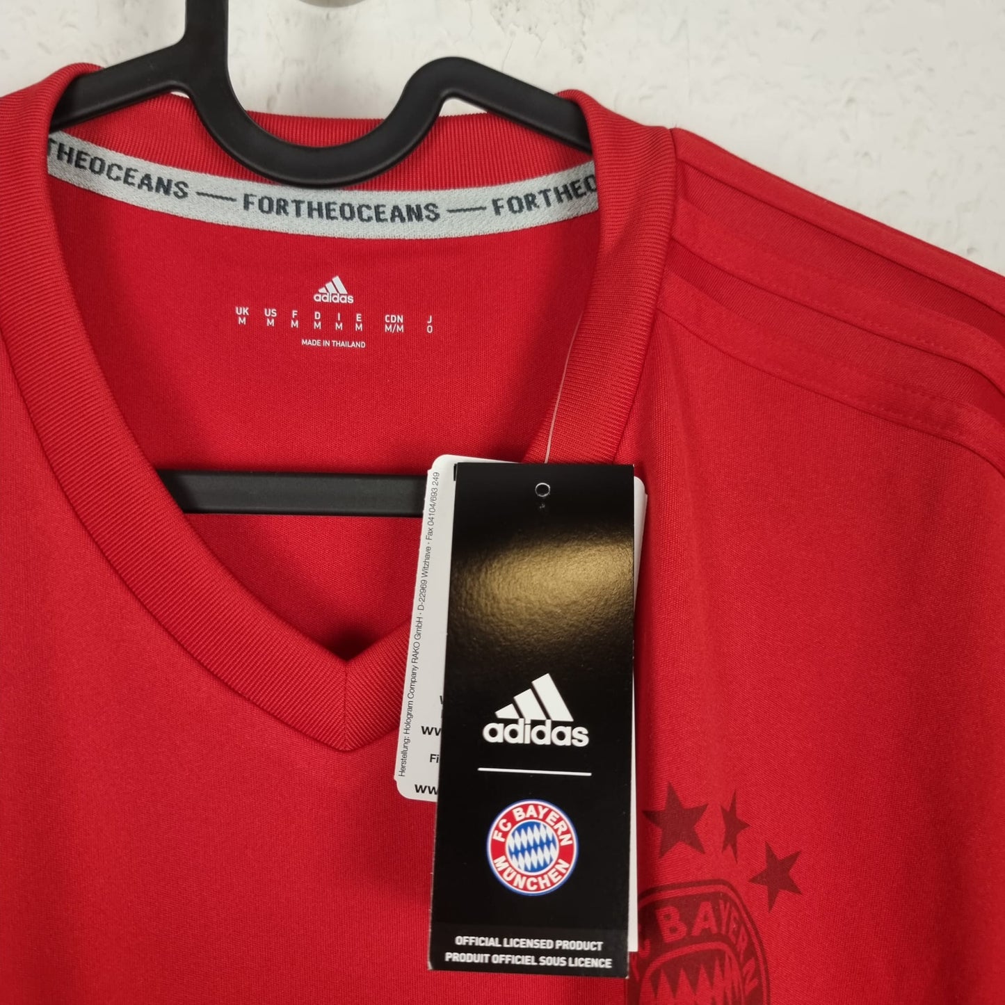 Sondertrikot "Parley - for the Oceans" - Bayern München - 2016/2017 - M