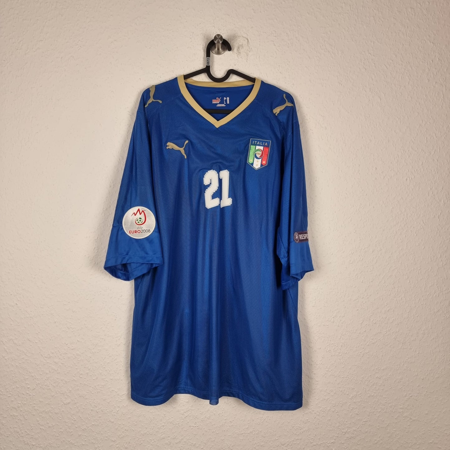 Trikot - Andrea Pirlo - Italien - 2008 - XXL - Heim