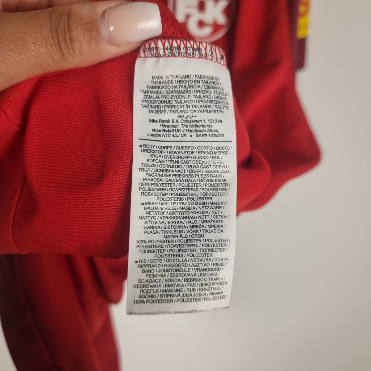 Trikot - 1. FC Kaiserslautern - Boris Tomiak - 2021/2022 - 3XL - Heim