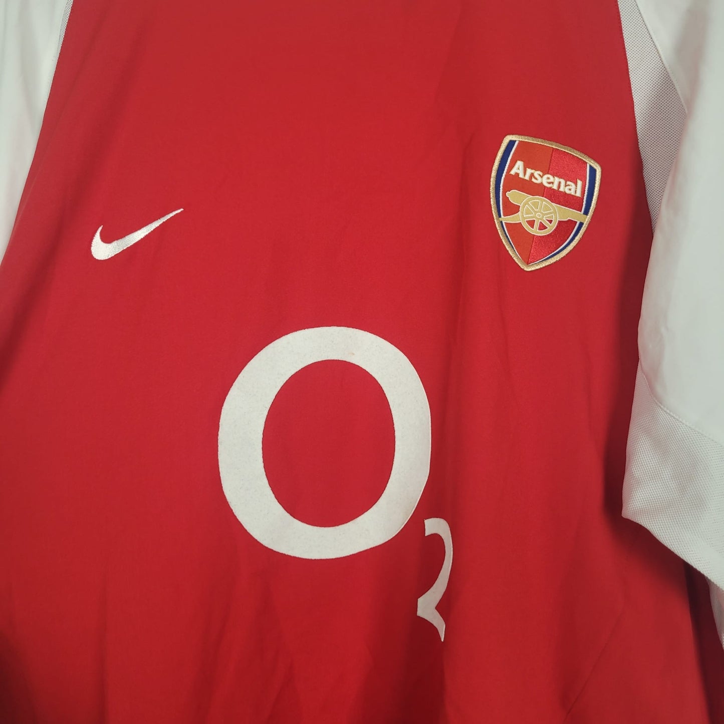 Trikot - FC Arsenal - Robert Pirès - 2002/2003 - XL - Heim