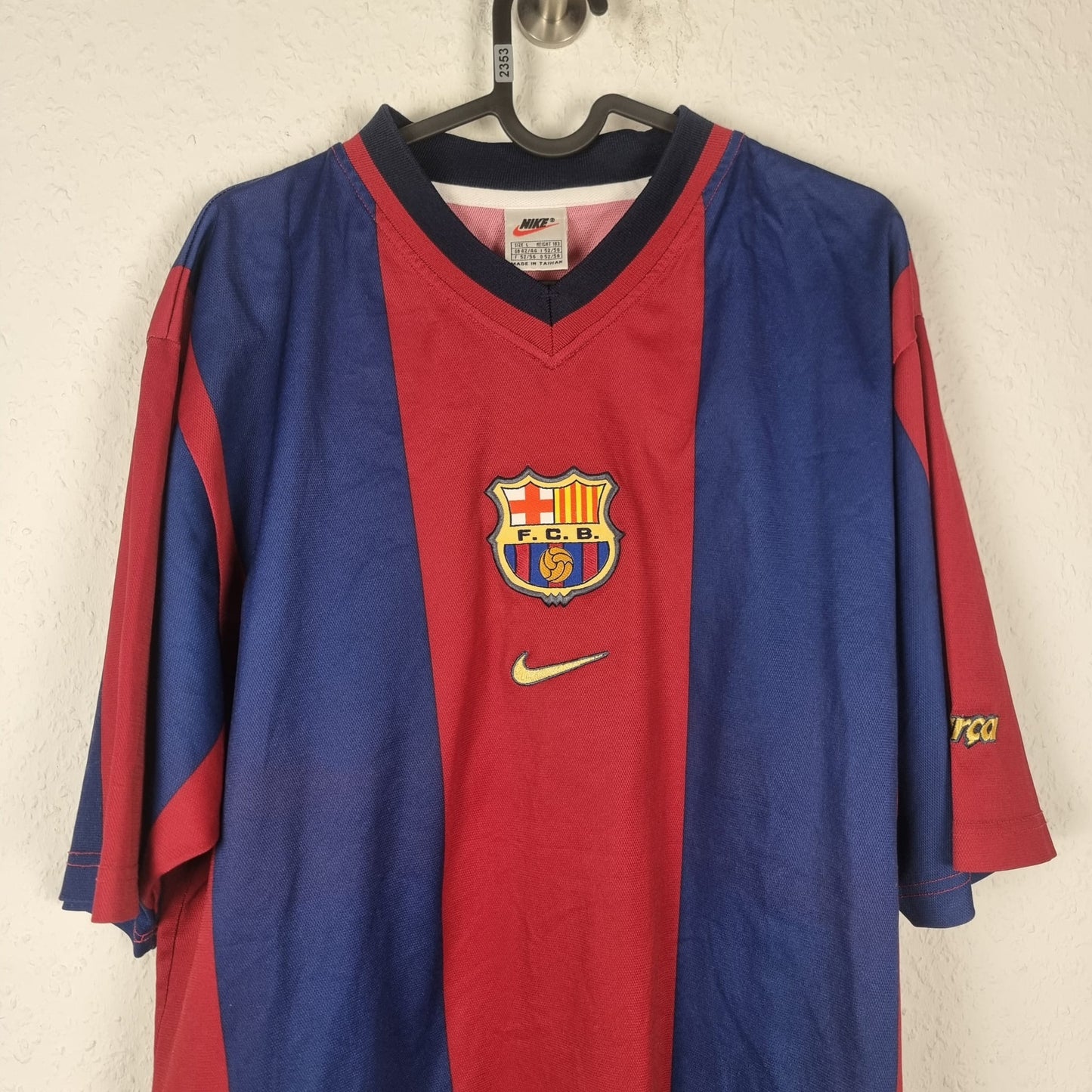 Trikot - FC Barcelona - 1998/1999 - L - Heim