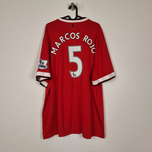 Trikot - Manchester United - Marcos Rojo - 2014/2015 - 3XL - Heim