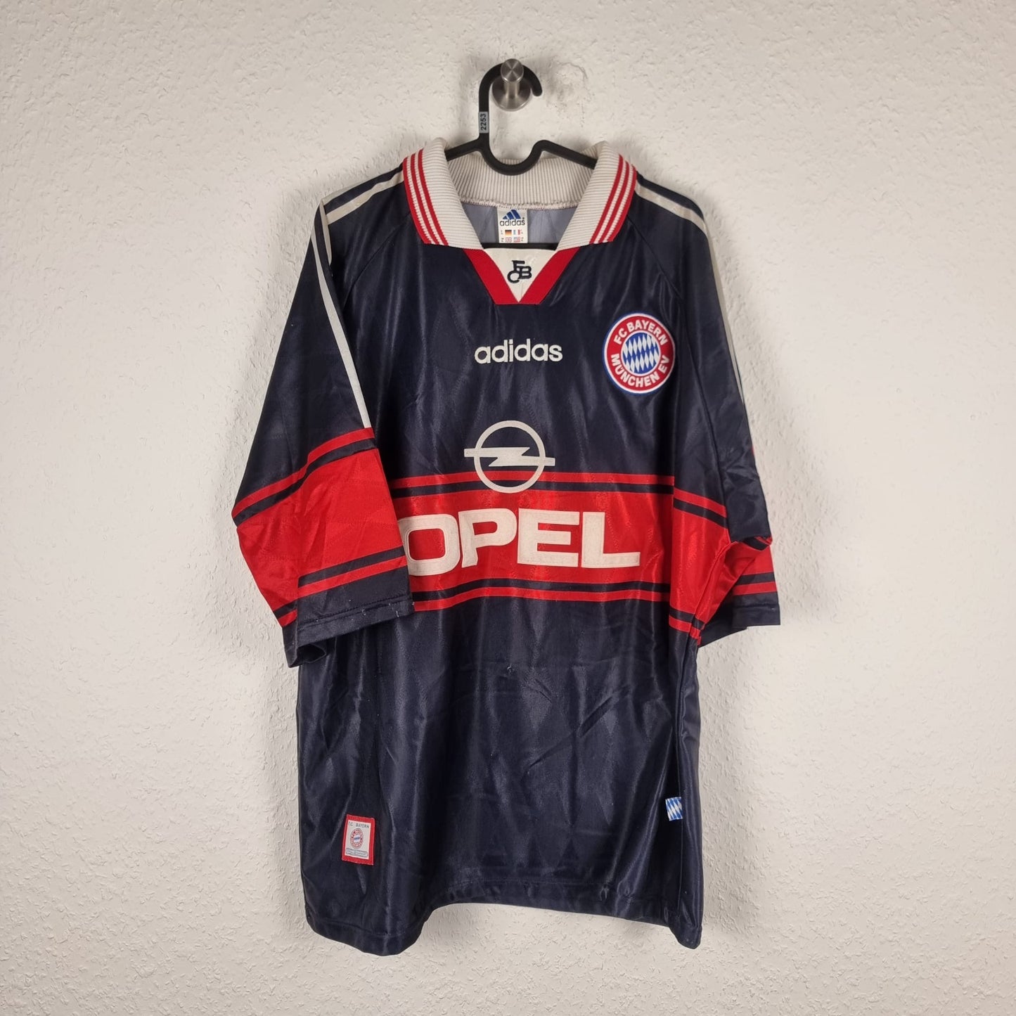Trikot - Bayern München - Giovane Élber - 1997/1998 - XL - Heim