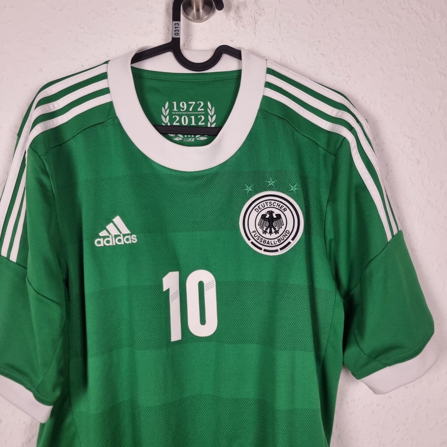 Trikot - Lukas Podolski - Deutschland - 2012 - M - Auswärts
