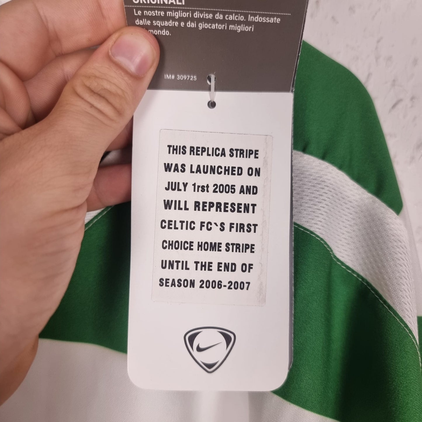 Trikot - Celtic FC - 2005/2006 - 3XL - NEU - Heim