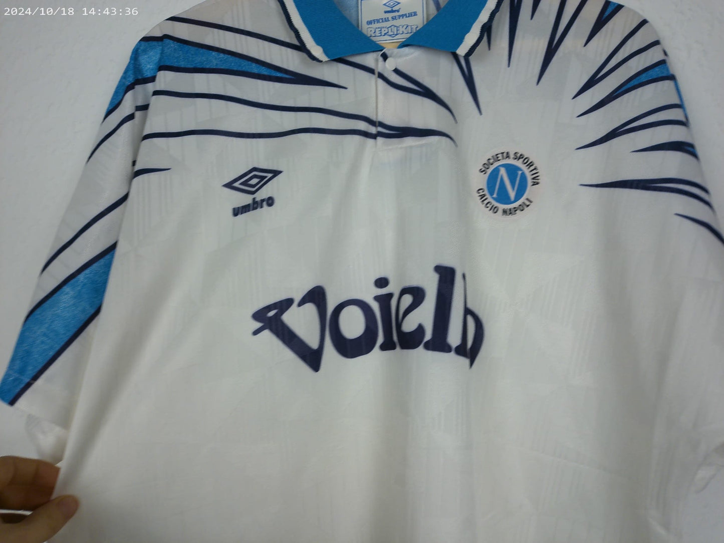 Trikot - SSC Napoli - 1991/1992 - XL - Auswärts