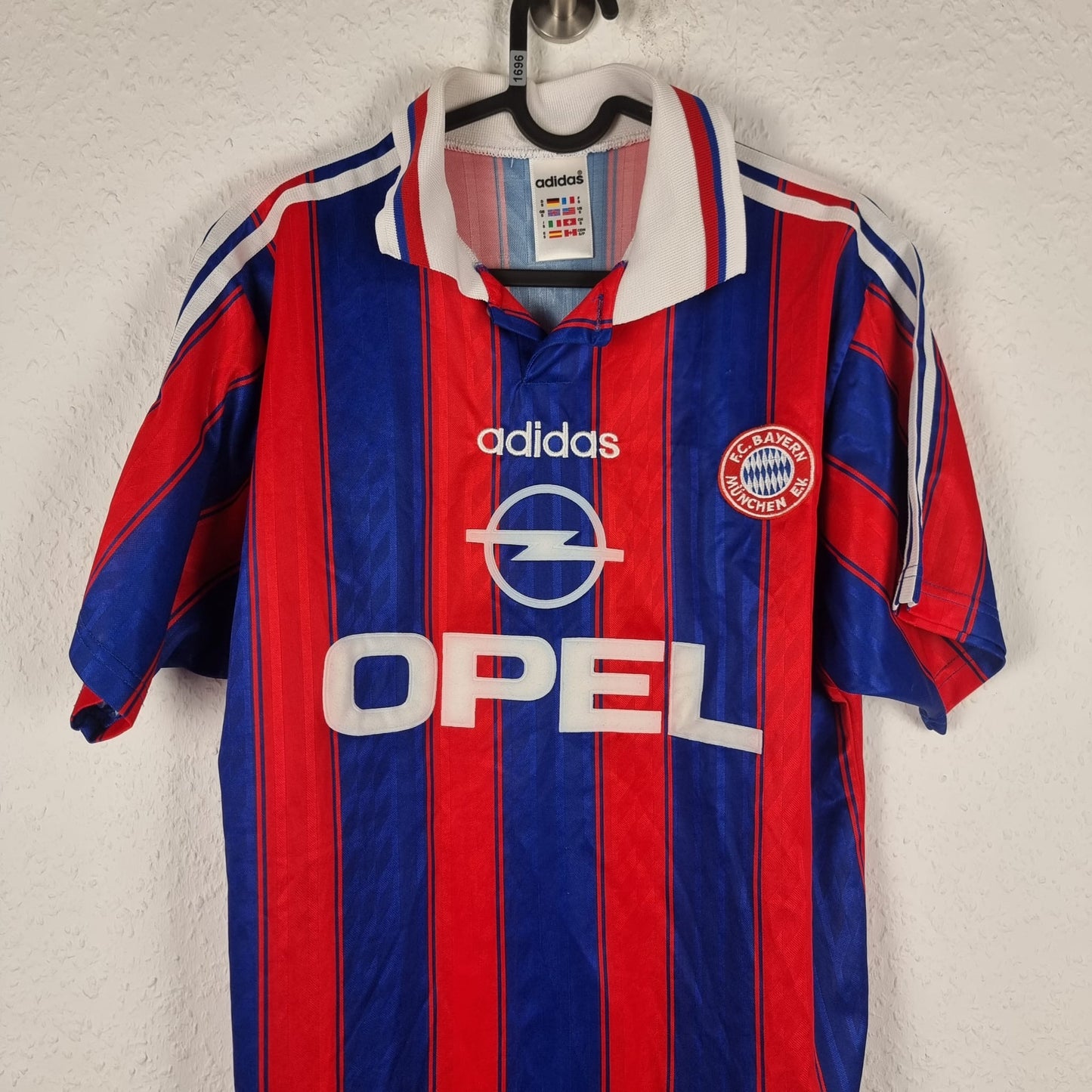 Trikot - Bayern München - Jürgen Klinsmann - 1995/1996 - S - Heim