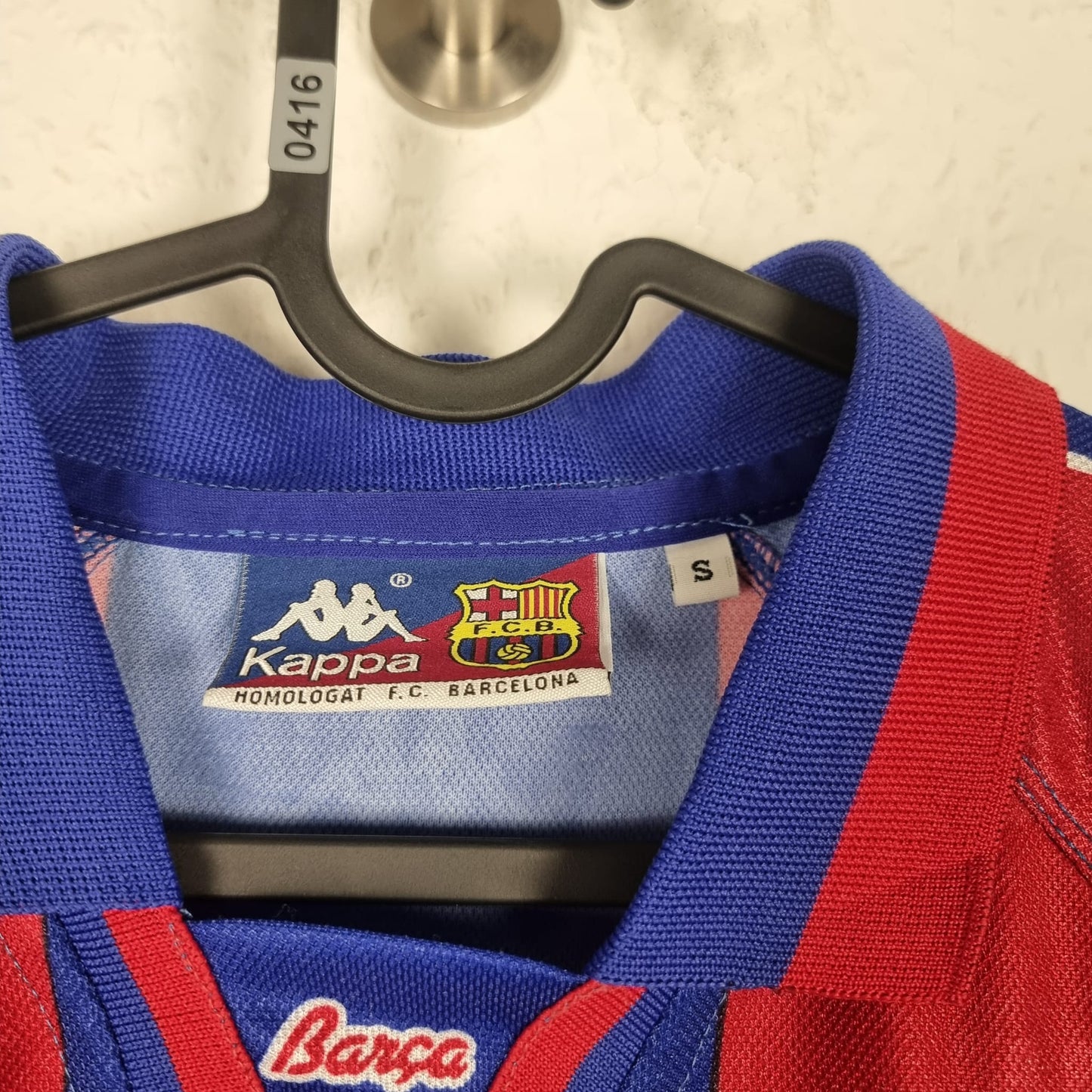 Trikot - FC Barcelona - Luís Figo - 1995/1996 - S - Heim