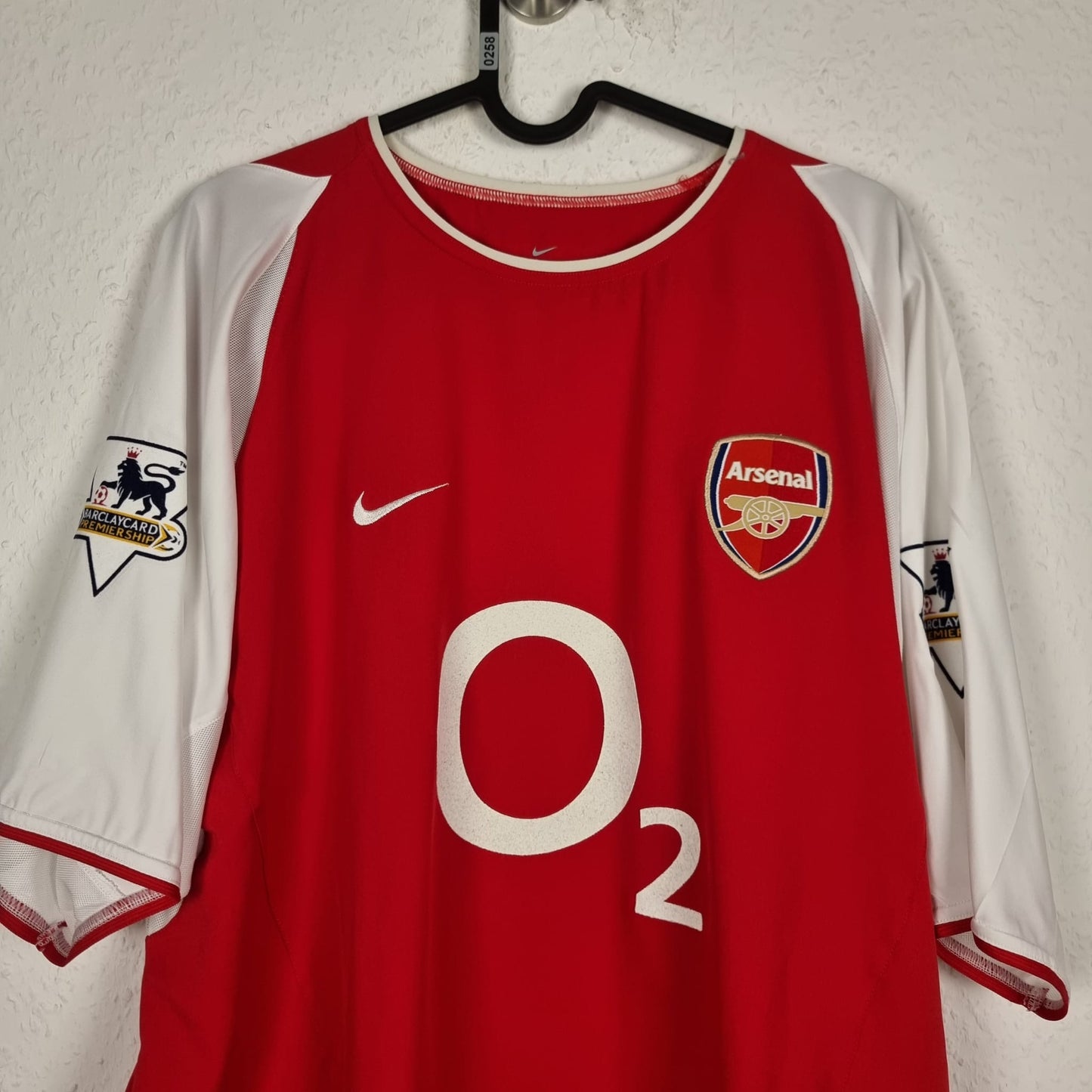 Trikot - Thierry Daniel Henry - Arsenal FC - 2002/2003 - L - Heim