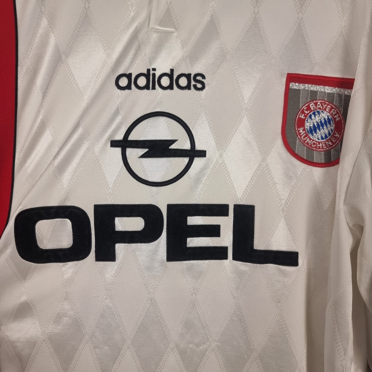 Trikot - FC Bayern München - Mehmet Scholl - 1996/1997 - XL - Auswärts
