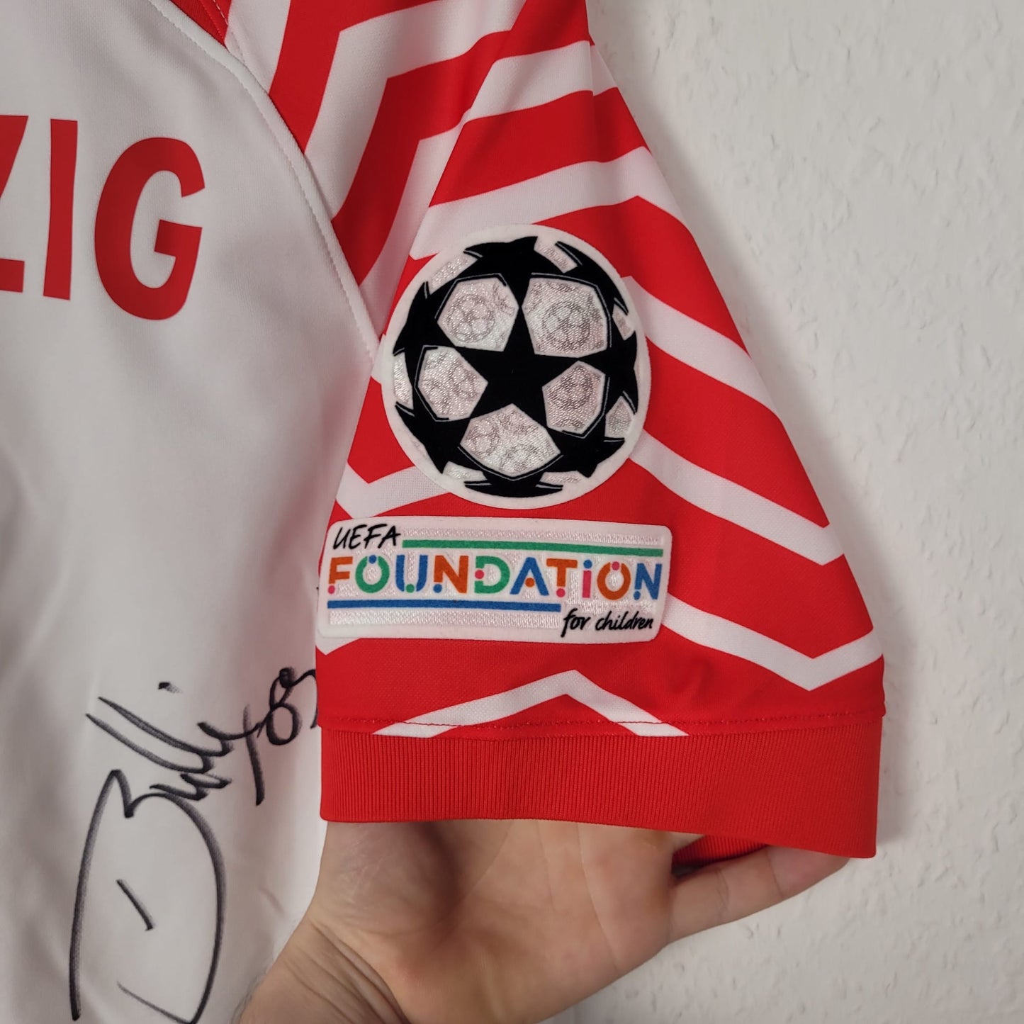 Trikot - RB Leipzig - Christopher Lenz - 2023/2024 - M - signiert - Heim