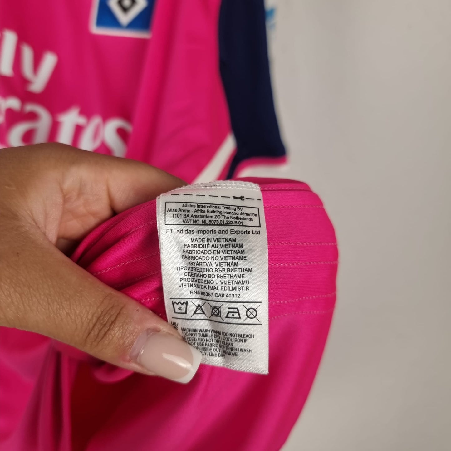 Trikot - Hamburger SV - Alen Halilović - 2016/2017 - XL - Auswärts